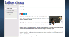 Desktop Screenshot of analises-clinicas.info