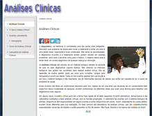 Tablet Screenshot of analises-clinicas.info